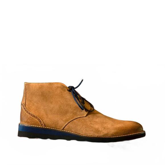 NEW MARTIN DINGMAN men\'s blue ridge suede chukka boot in khaki main image 6